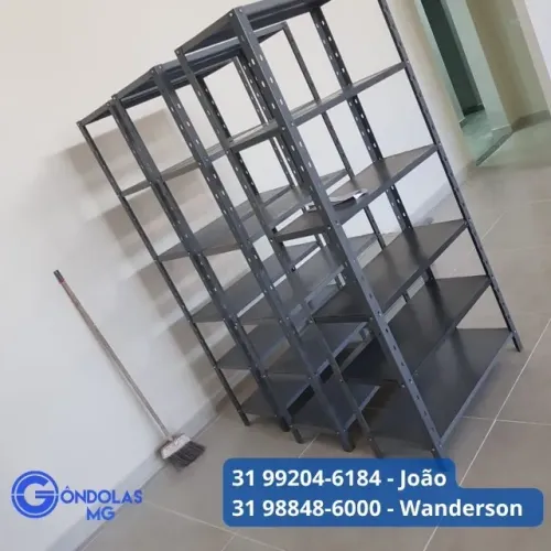 Estante de aço 6 bandejas