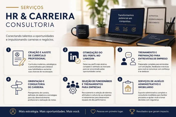 Currículo Profissional | Otimização de LinkedIn | Consultoria de carreira e entrevistas