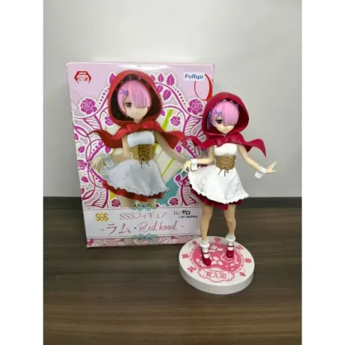 Ram Figure Re Zero Red Hood FuRyu Original