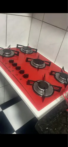Fogão cooktop 5 bocas
