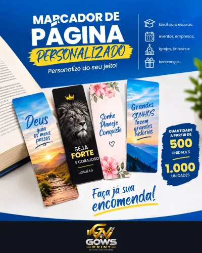 MARCADORES DE PÁGINAS