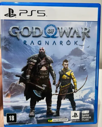 God of War Ragnarök PS5 - Seminovo - Excelente Estado