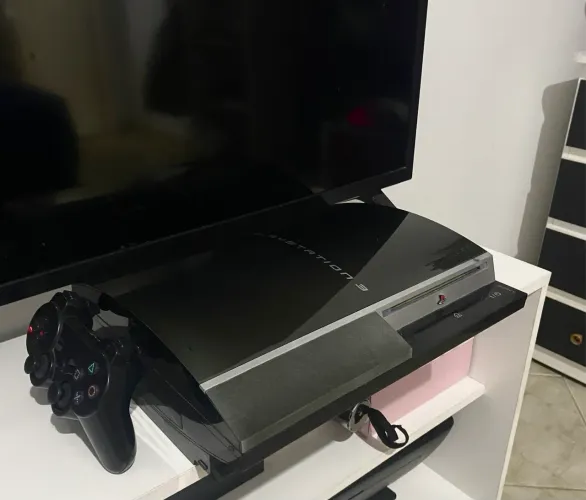 Ps3 com Jogos e Loja/Entrega Grátis e Ac cartão 
