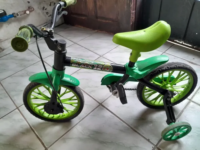 Bike Infantil Nathor Black 12