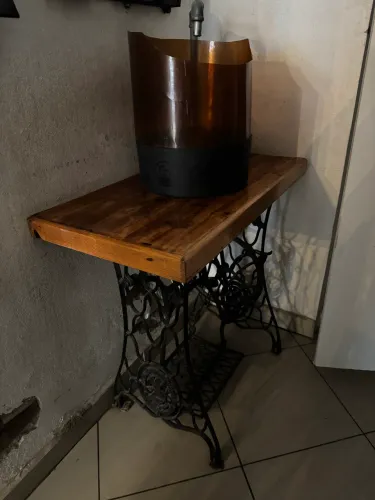 Lindo Lavabo Rústico