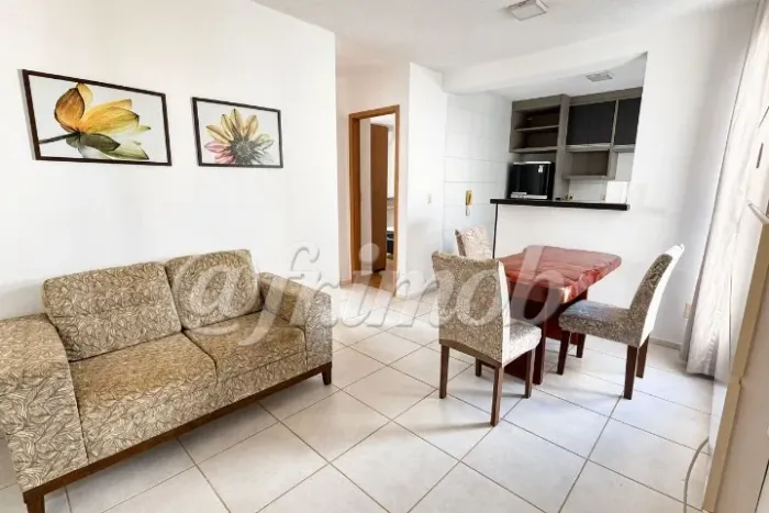 APARTAMENTO MOBILIADO-CONDOMÍNIO PARQUE FLORA. SEGUNDO ANDAR.