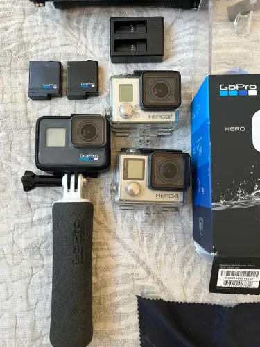 Gopro Hero 6 black e Hero 3 black+