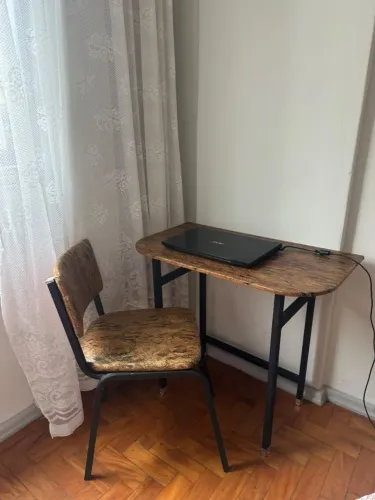 MESA ESCRIVANINHA COM CADEIRA - ESTILO VINTAGE