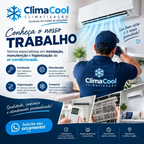 Instalações e manutenções de ar condicionado