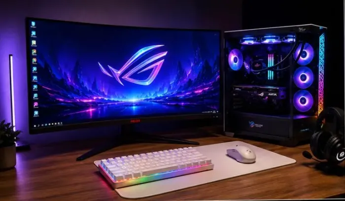 Pc gamer completo, CORRA PRA SAIR RÁPIDO 