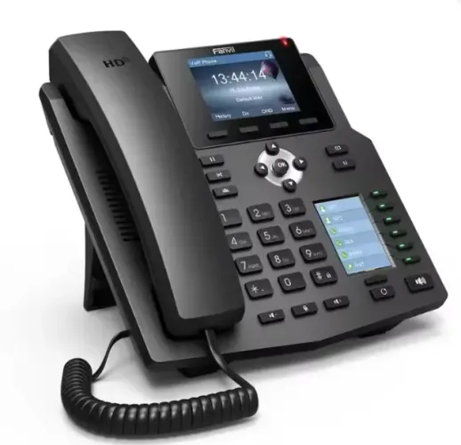 Fanvil X4 Sip IP Phone 4 linhas SIP HD Voz Enterprise Phone Inteligente DSS