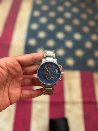 Relógio Tommy Hilfiger Masculino AZUL - Estilo Premium
