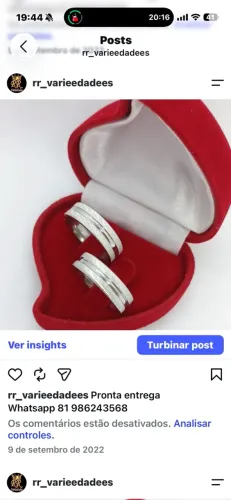 Alianças anéis ...vendo 800 unidades