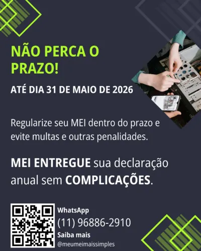 Declaração anual (MEI) Meu Mei +Simples
