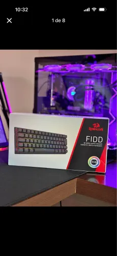 Teclado Redragon FIDD MAGNÉTICO