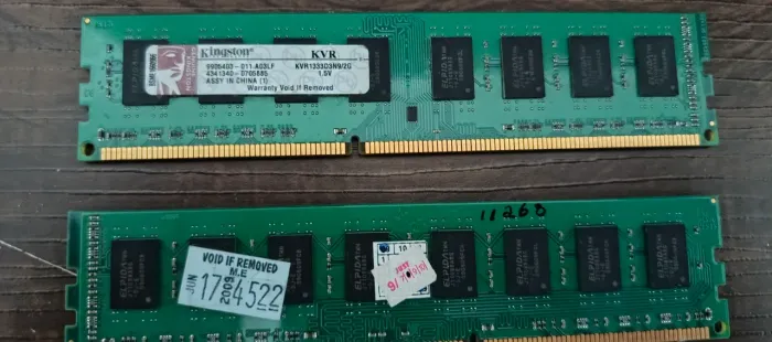 Memória Ram ddr3 2x2