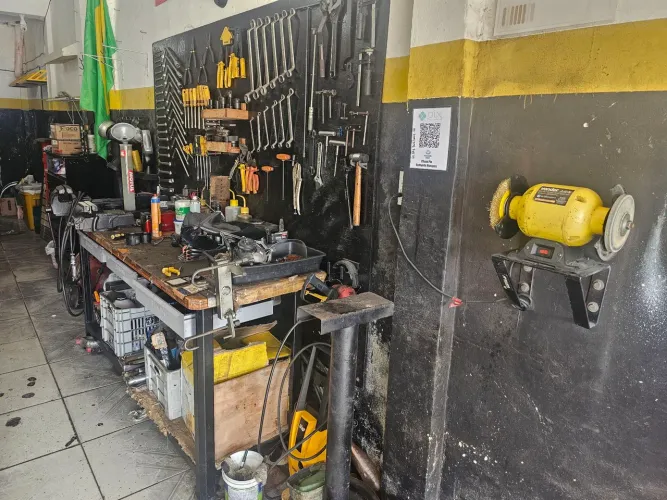Oficina de motos ( SOMENTE FERRAMENTAS)