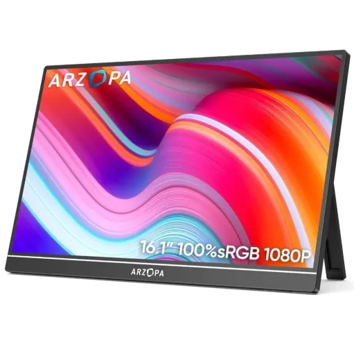 Monitor Portátil Arzopa Z1C 16.1" Full HD IPS - Perfeito Estado