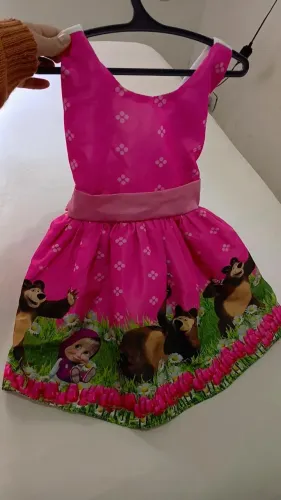 Vestido festa infantil 