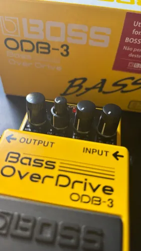 Pedal Boss ODB-3 Bass OverDrive - Completo com Caixa e Manuais