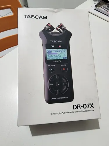 Gravador Tascam DR-07X 