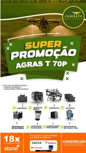 KIT COMPLETO T70 AGRAS DJI