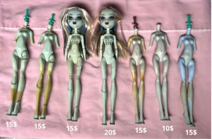 Sucatas Bonecas Monster High