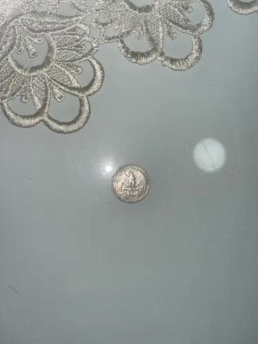 Moeda americana 1990 4 centavos dólar