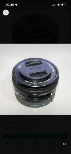lente sony 16 50 , lente do kit zve10