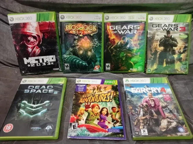 Jogos Originais - Xbox 360 - Mídia Física (Leia)