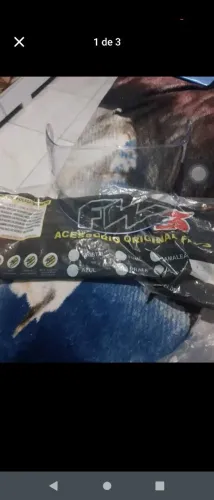 Viseira capacete fw3 nova original