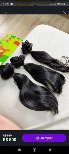 Cabelo humano mega