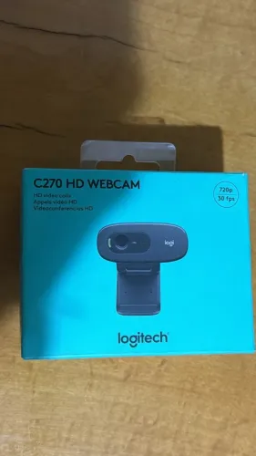 Webcam Hd Logitech C270 Com Microfone Embutido Hd 