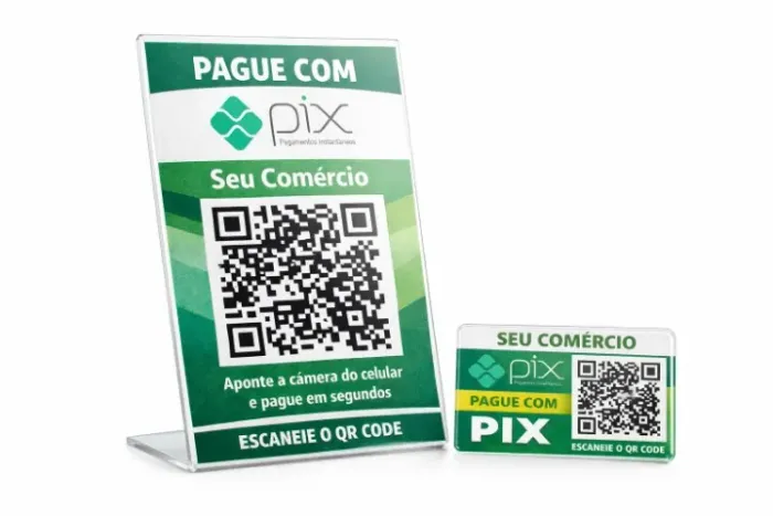 Display para Mesa restaurantes, bares ou Display Pix