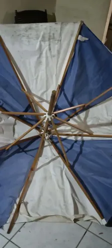 Armação de madeira guarda sol viva vida 3M