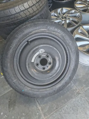Roda estepe fino slim aro 17 Nissan Kicks 2025 2026 