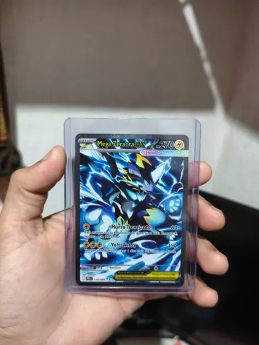 MEGA ZERAORA EX SECRET ULTRA RARA NM (114/084) COM TOPLOADER