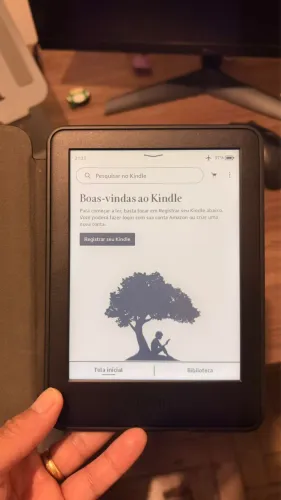 Kindle 10ª Geração 8GB com Luz Embutida + Capa Magnética