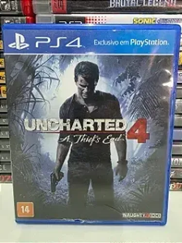 Uncharted 4 para PS4 - Midia Física