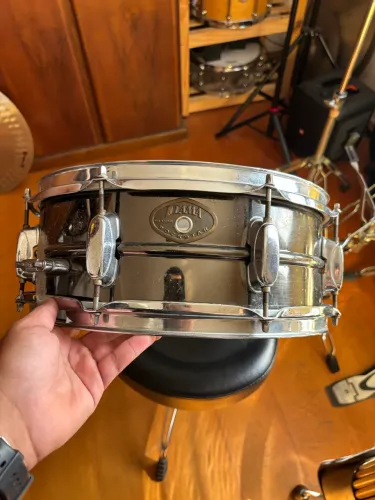Caixa tama rockstar 14x5,5 black nickel