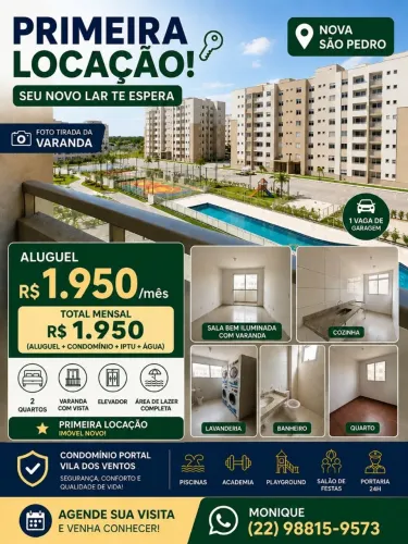 Apartamento em Nova São Pedro 