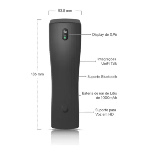 2 Telefones Ubiquiti UniFi G3 Wireless Handset - UT-G3-Handset