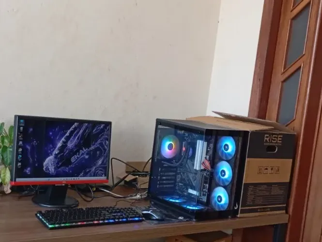 Pc Gamer Intel Core i7-10700k 10th Gen | 16gb Ram | Nvme 512gb Monitor 20'' Hdmi Completo