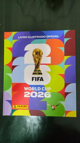 Álbum Capa Dura Copa do Mundo 2026 Completo!