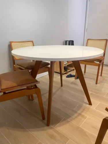 Mesa de Jantar Redonda 110cm