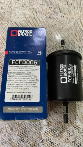 Filtro de combustível modelo FCFB006 - Filtros Brasil