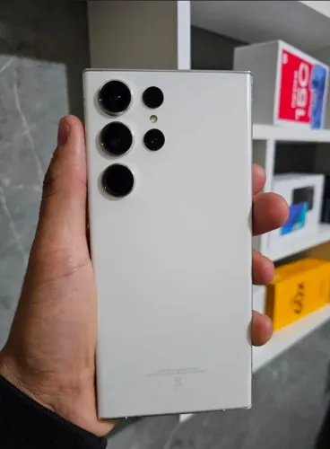 S23 Ultra Branco 128gb 12gb ram aceito troca