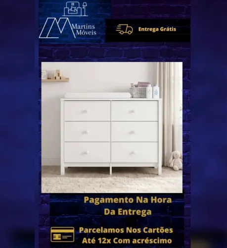 GRANDE PROMOÇÃO*COMODA BELA POQUEMA COM ENTREGA GRÁTIS ACEITA CARTÃO