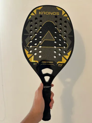 Raquete de Beach Tennis - AMA Kronos 3K Titan
