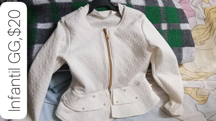 Casaquinho infantil menina